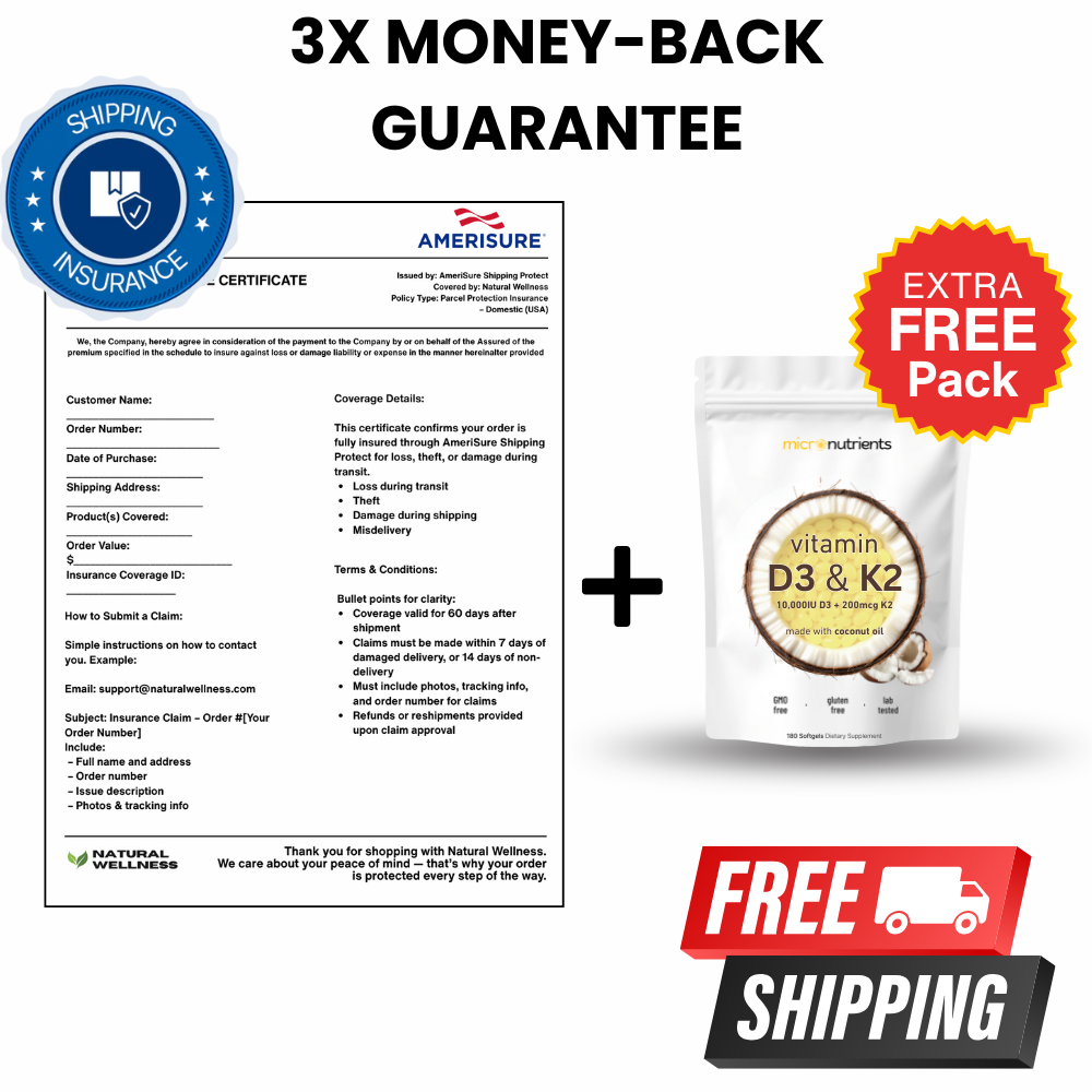 Shipping Insurance + One More FREE Pack