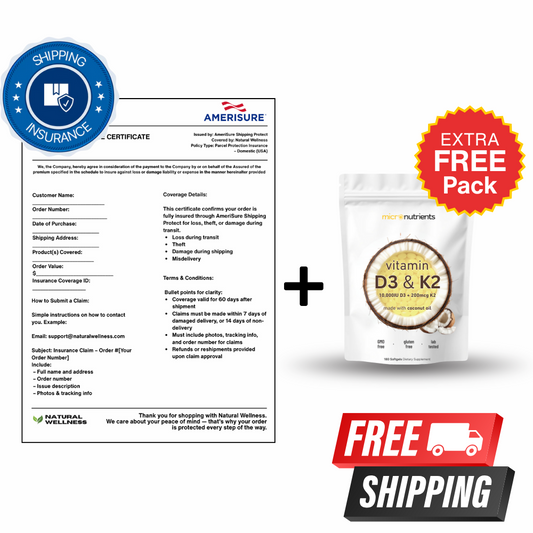 Shipping Insurance + One More FREE Pack