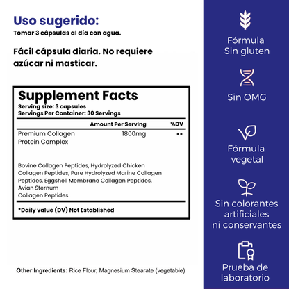 Péptidos de colágeno nutricionales