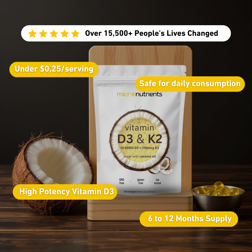 High-Potency Vitamin D3 & K2