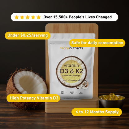 High-Potency Vitamin D3 & K2