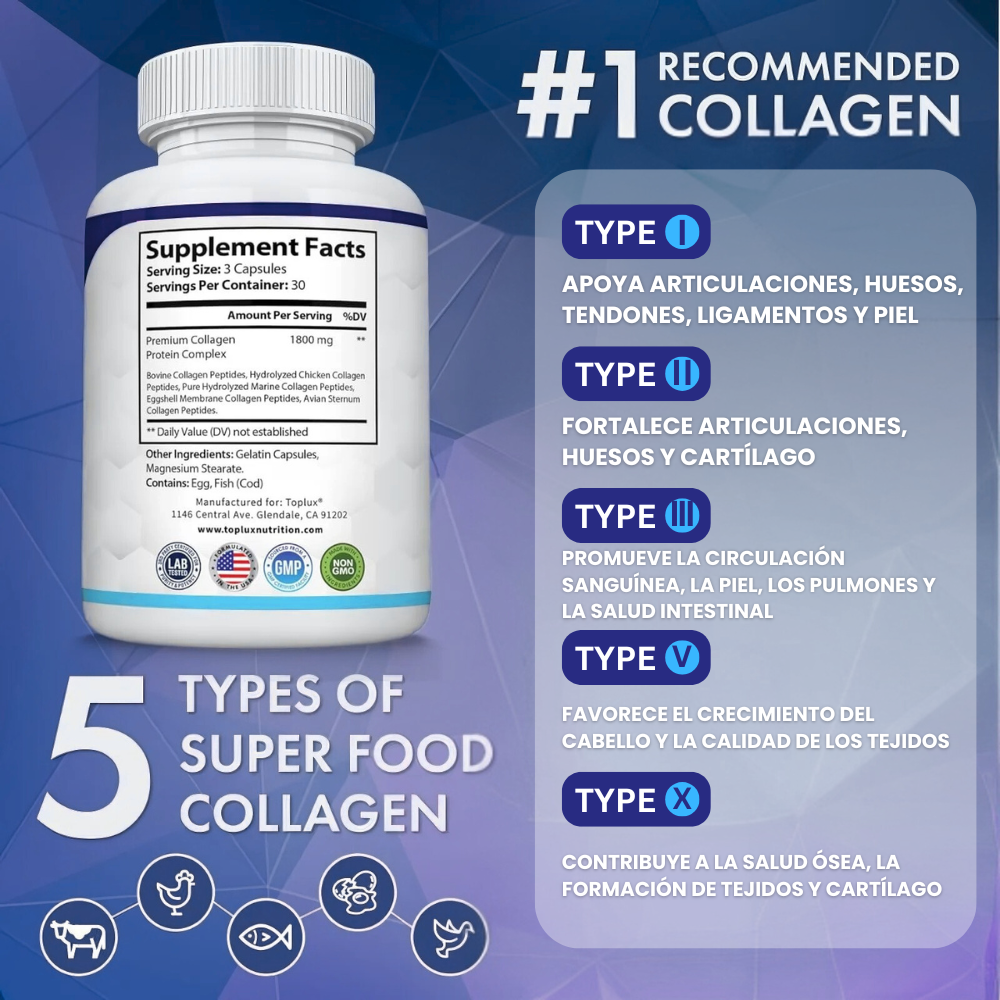 Péptidos de colágeno nutricionales
