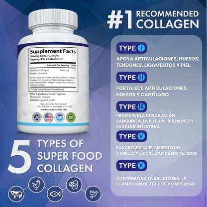 Péptidos de colágeno nutricionales